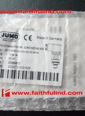 Jumo 0063060 久茂全新压力传感器 MIDAS S05 401010/000-999-405
