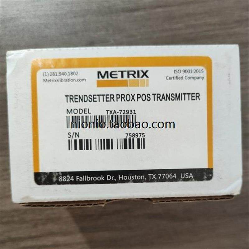 METRIX迈确振动传感器前置器TXA-72931,原装产品