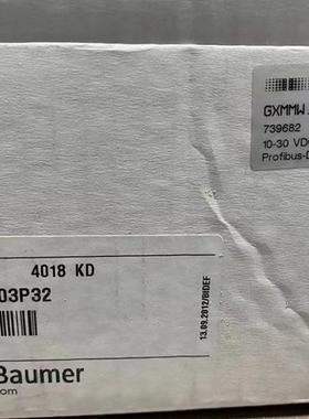 Baumer原装正品 GXMMW.B203P32  739682  堡盟全新进口编码器