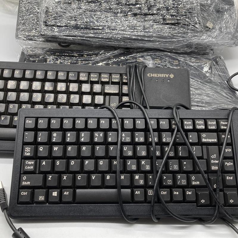 CHERRY樱桃 G84-5400 G84-5500滚迹球与触摸板工业工控机械键盘