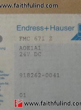 E+H FMC671Z-AOE1A1 恩德斯豪斯全新信号转换器 FMC 671 Z