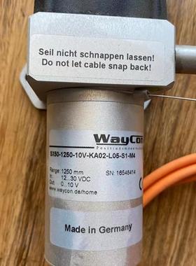 德国waycon位移传感器 SX50-1250-10V-KA02-L05-M4 16548414