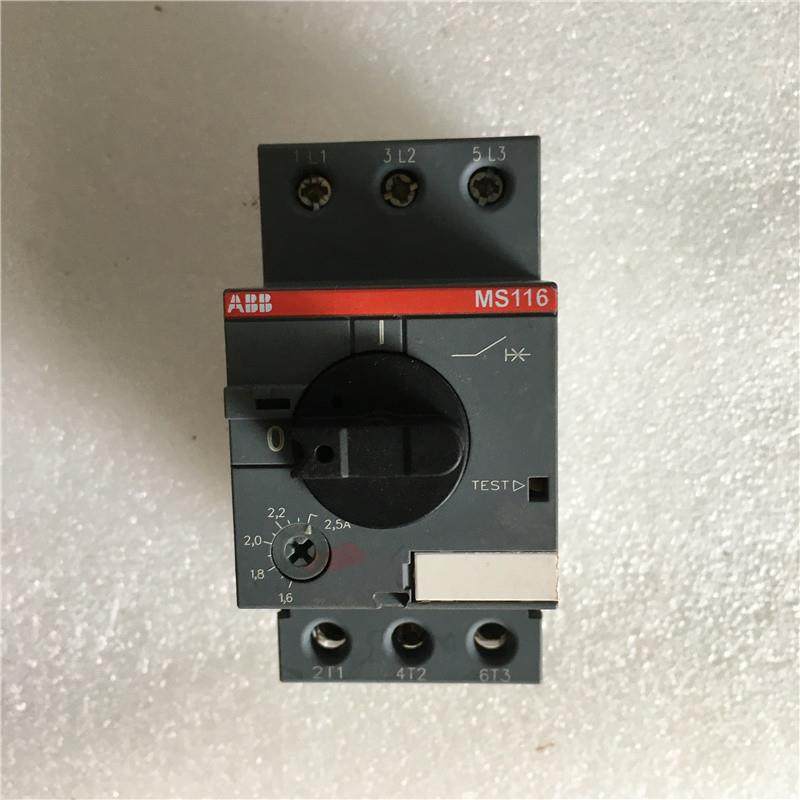 原装ABB马达保护器MS116 6.3-10A MS116 1.6-2.5A 8.5成新