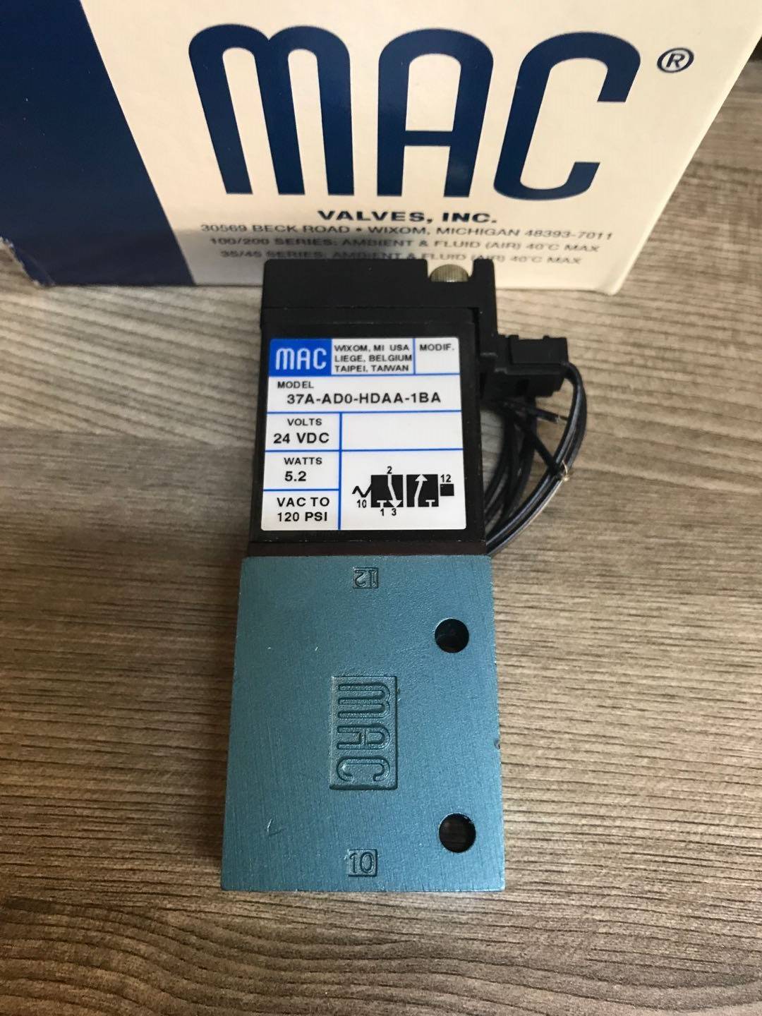 美国原装MAC电磁阀 37A-ADO-HDAA-1BA 全新原装正品高频阀议价