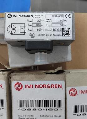 NORGERN诺冠压力开关0880460自带M12 3芯插口