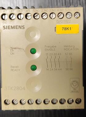 原装西门子安全继电器3TK2804-0BB4 9成新现货