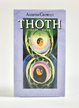 塔罗牌透特Thoth Tarot带英文说明书现货
