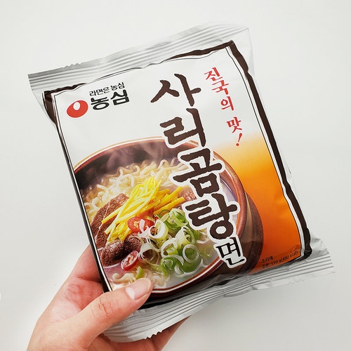 韩国进口农心牛骨汤袋装方便面