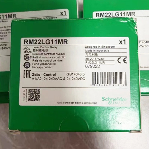 施耐德液位控制继电器RM22LG11MR