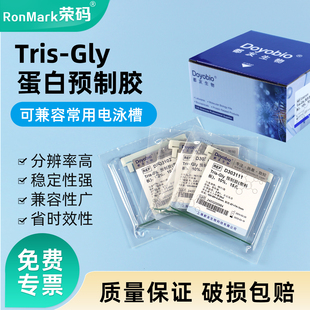 western blot 蛋白预制胶 电泳蛋白胶 Tris-Gly体系梯度胶 可SDS/Native 塑料板型
