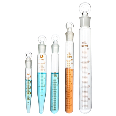 玻璃具塞刻度试管刻度清晰