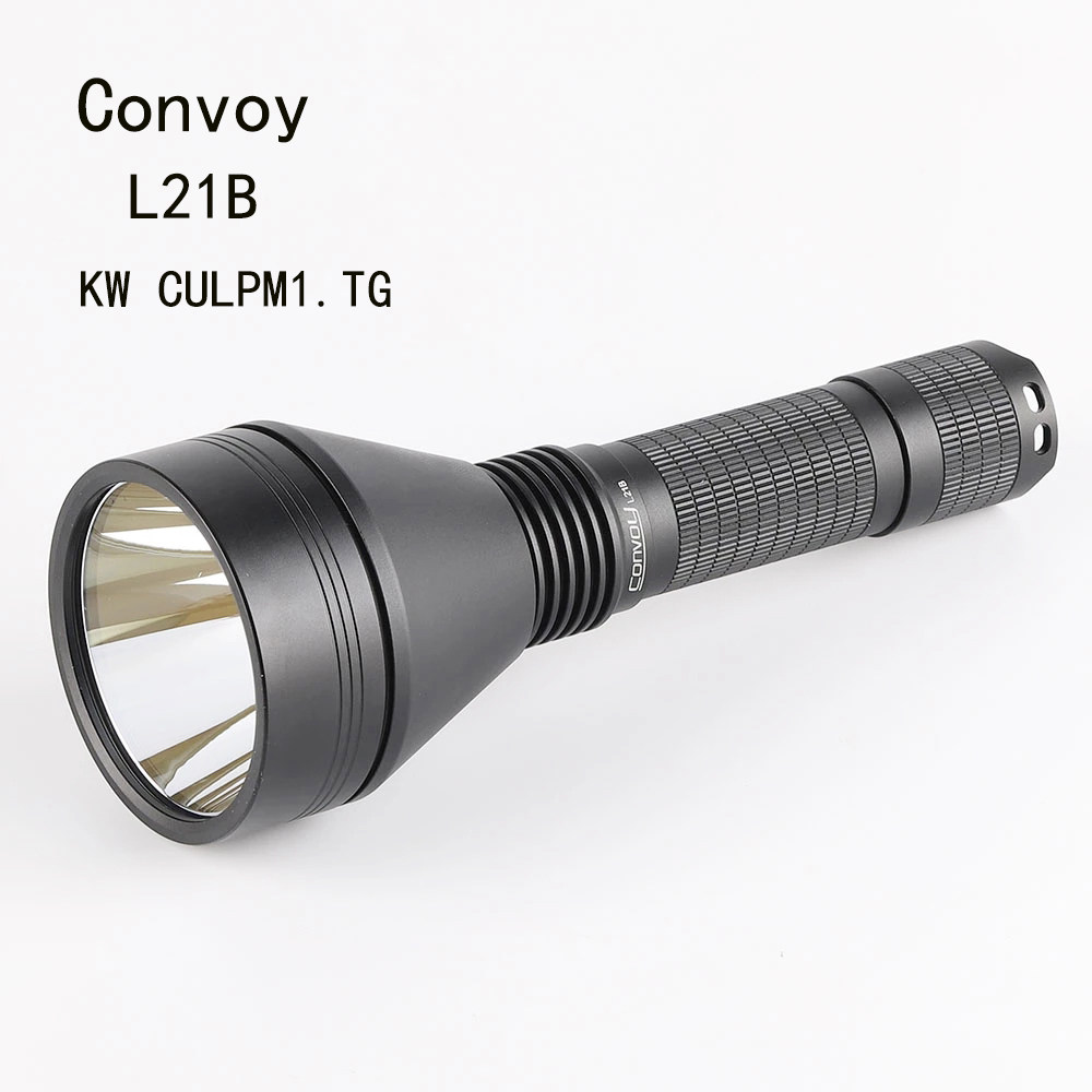 Convoy毛裤L21B KW CULPM1.TG 高功率Led 21700强光手电筒钓鱼