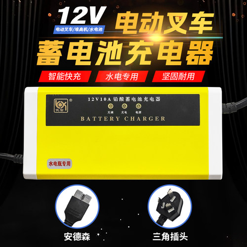 优信12V电动叉车水电专用充电器
