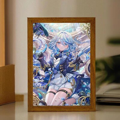 原神周边灯光画二次元创意小夜灯