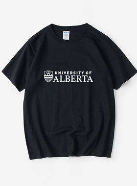 UA阿尔伯塔大学Universityof Alberta纪念品周边校服T恤短袖大码