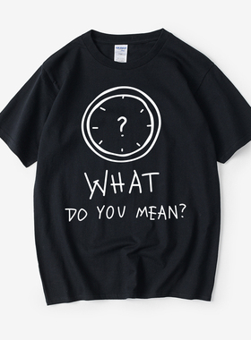 贾斯汀比伯 B宝JustinBieber WHAT DO YOU MEANT恤短袖圆领夏季男