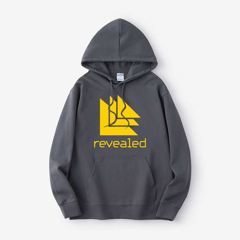 Hardwell Revealed Recordings电音厂牌DJ卫衣连帽大码衣服套头男 - 实物图