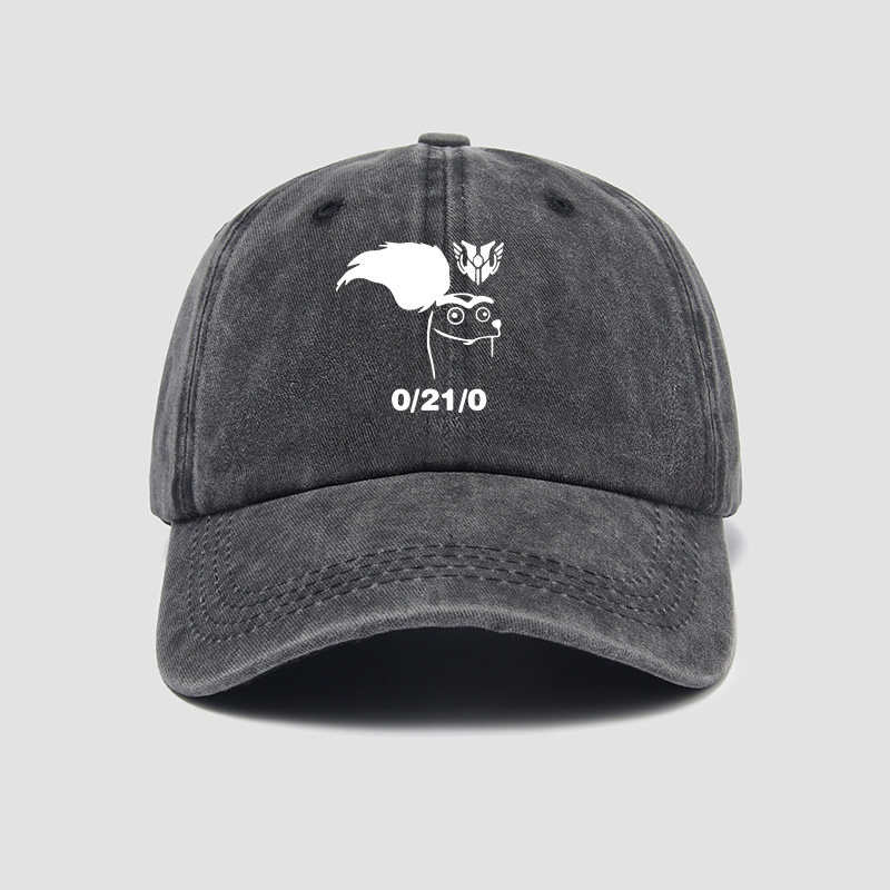 恶搞亚索快乐风男托儿索疾风剑豪lol英雄联盟帽子棒球帽男女水洗