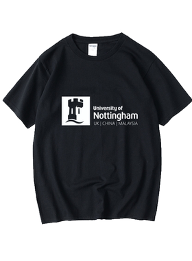 诺丁汉大学University of Nottingham纪念品UoN周边T恤短袖新品衣