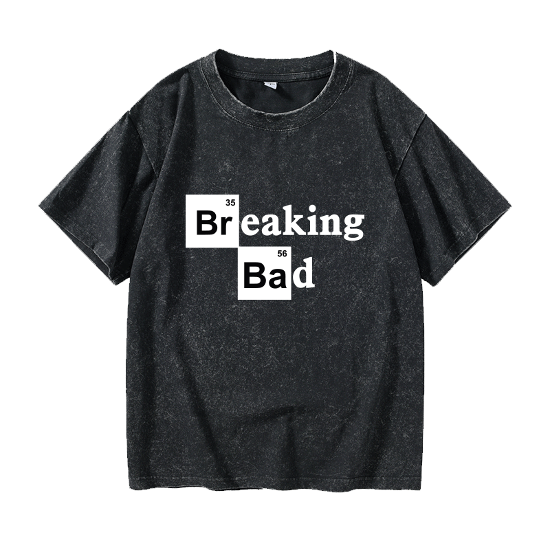 绝命毒师圆领美剧breakingbadT