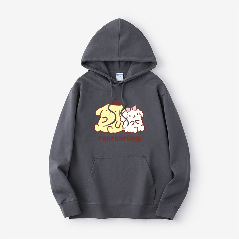 布丁狗purin sanrio 周边卫衣连帽大码衣服套头男女上衣宽松情侣