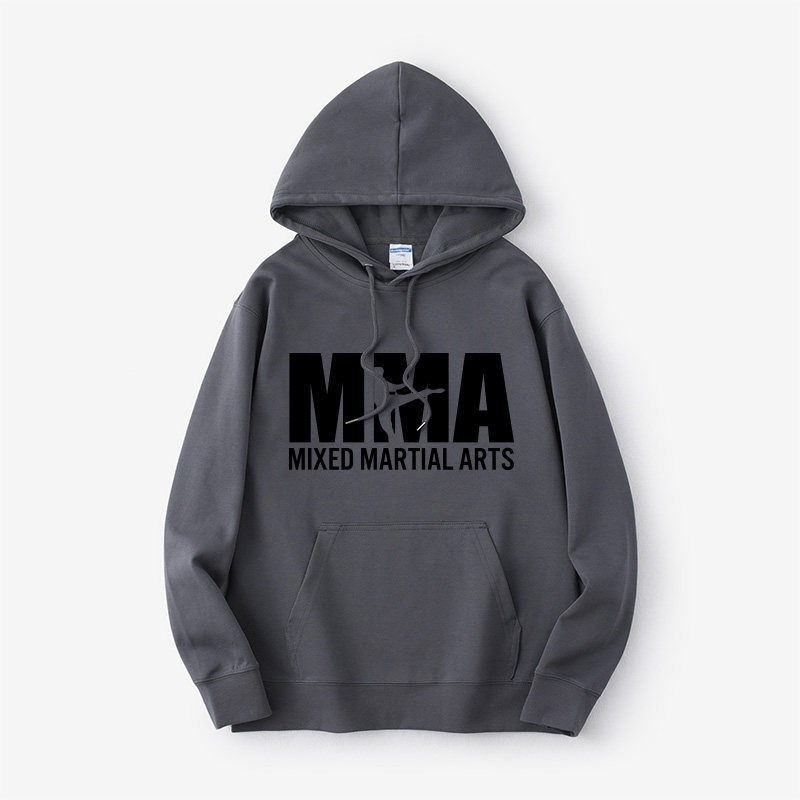 综合格斗MMA健身拳击运动UFC散打武术卫衣连帽学生衣服套头男女宽
