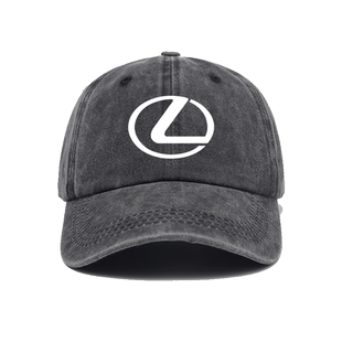 雷克萨斯汽车4S店工作服车友会车标志帽子棒球帽男女水洗鸭舌帽遮