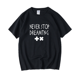 小马丁DJT恤短袖圆领夏季男女情侣装上衣宽松半袖