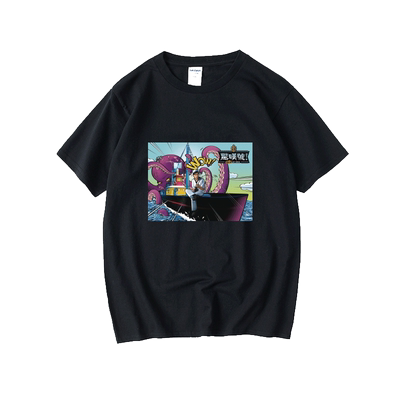 八度空间叶惠美周杰伦专辑封面T恤短袖慵懒风衣服女男圆领大码宽