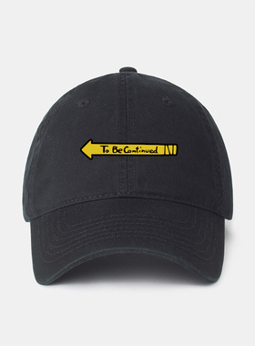 JOJO的奇妙冒险周边ToBeContinued片尾帽子棒球帽男女新款鸭舌帽