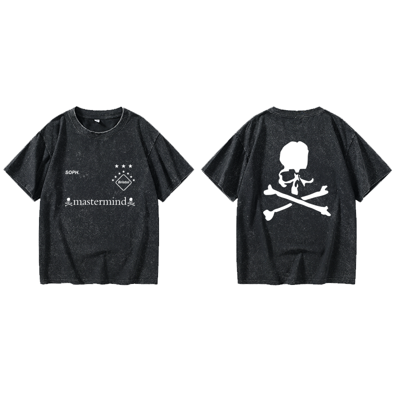 MMJ mastermind JAPAN x F.C.R.B FCRB spohnetT恤短袖青少年衣服