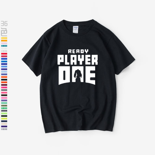 头号玩家Ready Player One玩家一号科幻 电影二次元T恤短袖个性圆