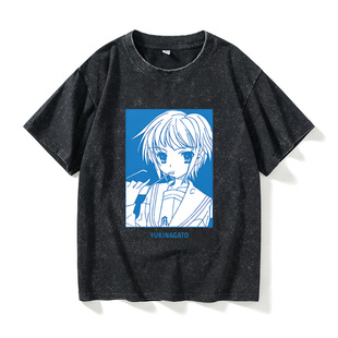 衣服女男圆领 大码 凉宫春日 忧郁SOS团长门有希团虚妹周边T恤短袖