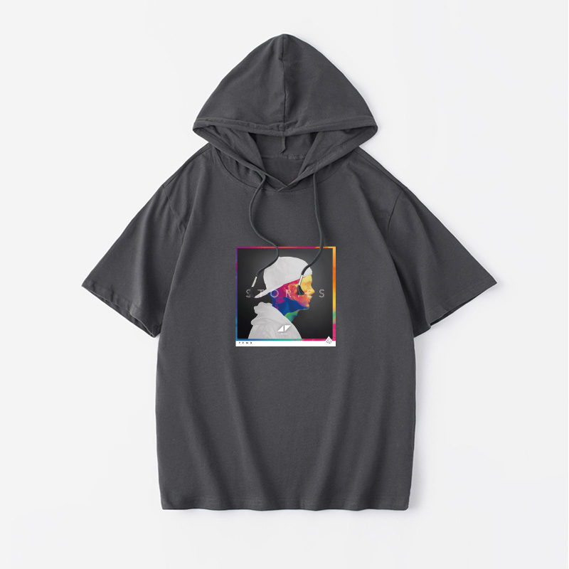 电音DJ瑞典A神艾维奇 Avicii TRUE纪念周边T恤短袖新品衣服女男连