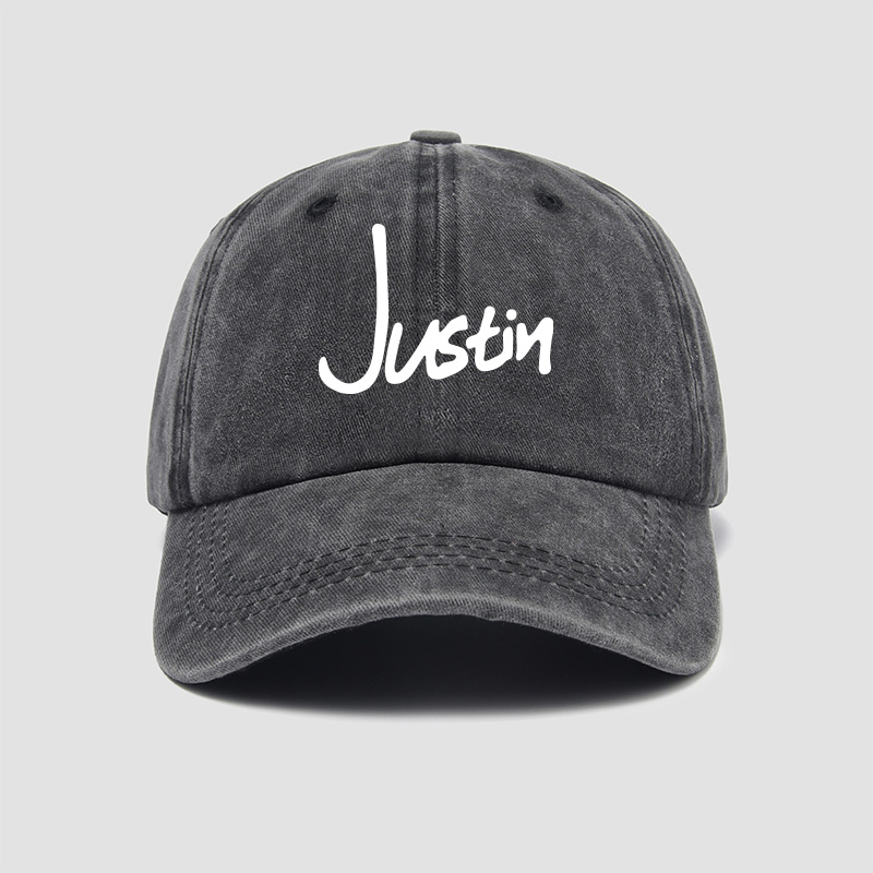 justin黄明昊粉丝同款棒球帽帽子