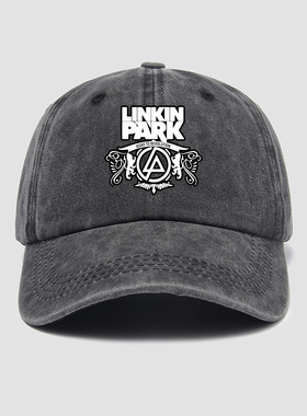 摇滚乐队林肯公园Linkin Park帽子棒球帽男女个性鸭舌帽遮阳帽