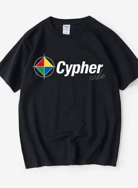 嘻哈taisuke日本Cypher code街舞bboyT恤短袖圆领夏季男女情侣装