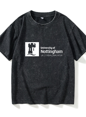 诺丁汉大学University of Nottingham纪念品UoN周边校服T恤短袖休