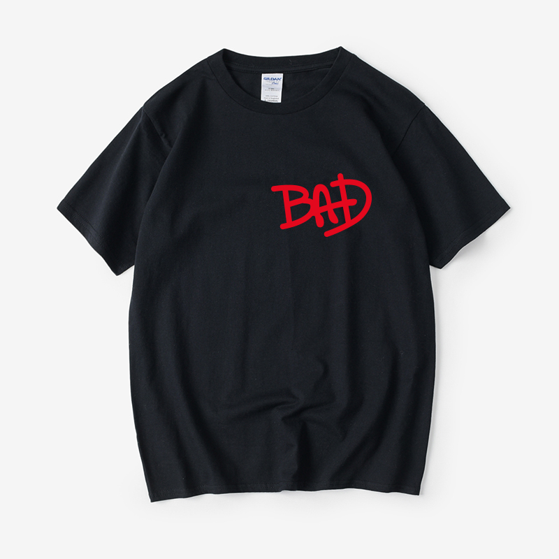 迈克尔杰克逊摇滚街头个性 HIPHOP摇滚嘻哈T恤短袖圆领夏季男