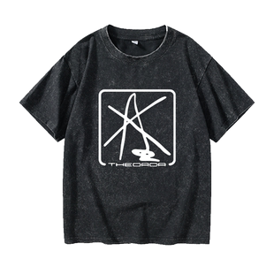 乐队的夏天2周边后海大鲨鱼新裤子岛屿心情T恤短袖休闲衣服女男圆