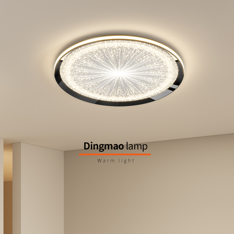 轻奢卧室高级烟花纹理灯意式