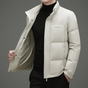 冬季新标高充绒立领纯色简约羽绒服XZ804/M6931P248图片