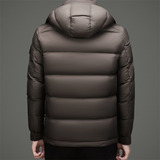 冬季新标高充绒帽可拆纯色简约羽绒服面包服XZ804/82505P300，男装羽绒服，星座804（原QT730）