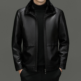 冬季中老年纯色PU皮加绒皮衣皮毛一体XZ804/J5533P135黑色,男装皮衣,星座804(原QT730), 冬季中老年纯色PU皮加绒皮衣皮毛一体XZ804/J5533P135黑色,男装皮衣,星座804(原QT730),