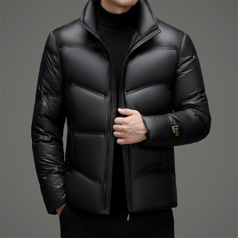 冬季男士黑金羽绒外套加厚保暖白鸭绒外套XZ804/M6706P240,男装羽绒服,星座804（原QT730）