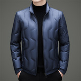冬季男士休闲轻薄羽绒服加厚保暖压胶夹克XZ804/96818P165，男装羽绒服，星座804（原QT730）