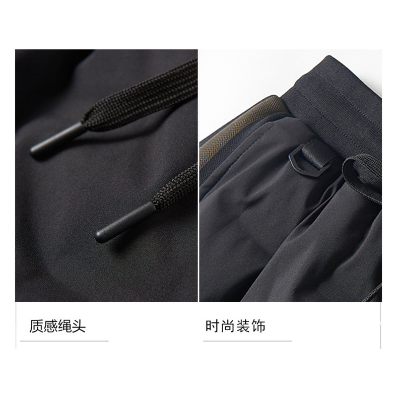 冬季加厚保暖白鸭绒裤外穿男士束脚羽绒裤XZ804/X9808P135，男装棉裤，星座804（原QT730）