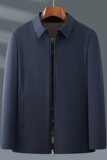 25年冬季中老年商务羽绒服白鸭绒内胆可拆J231P200，男装羽绒服，星座804（原QT730）