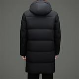 连帽高充绒加厚白鸭绒长款羽绒服男士羽绒外套XZ804/M6912P360，男装羽绒服，星座804（原QT730）