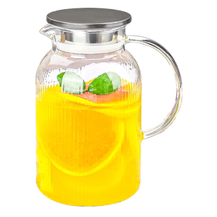 晾凉白开水壶凉水壶玻璃壶耐高温冷水壶家用凉水杯大容量茶壶扎壶